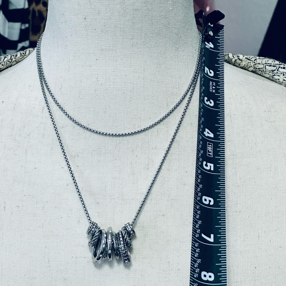 LOFT Silver Necklace - Picture 4 of 6